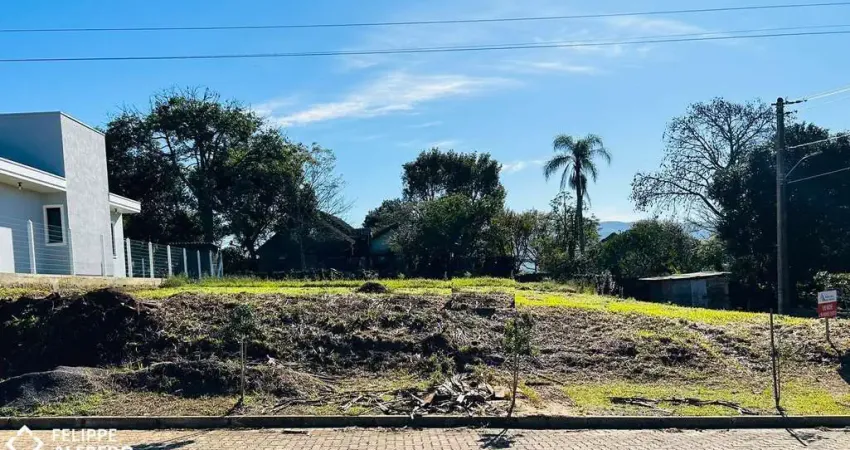 Terreno à venda na R. Walter Schuck, esquina, Vila Rosa, Dois Irmãos