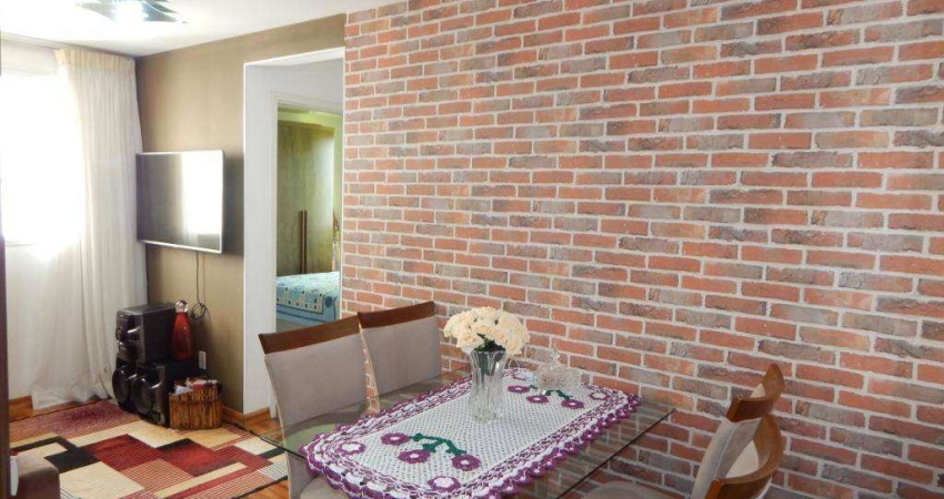 Apartamento com 2 dormitórios à venda, 46 m² por R$ 415.000,00 - Vila Homero Thon - Santo André/SP