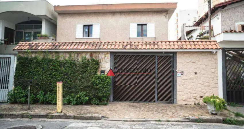 Sobrado com 3 dormitórios à venda, 192 m² por R$ 1.070.000,00 - Campestre - Santo André/SP
