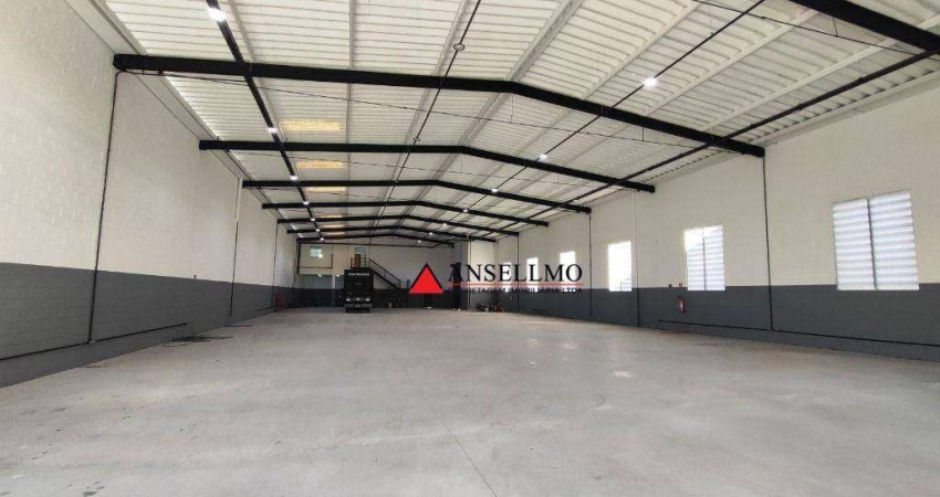 Galpão para alugar, 1368 m² por R$ 50.000,00/mês - Cooperativa - São Bernardo do Campo/SP