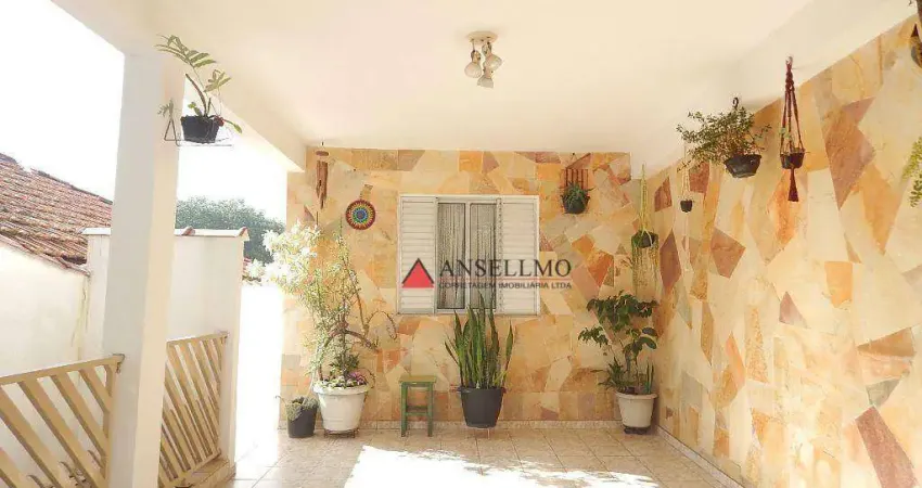 02 Casas + 01 Edícula com 4 dormitórios no total,  à venda, 178 m² por R$ 600.000 - Baeta Neves - São Bernardo do Campo/SP