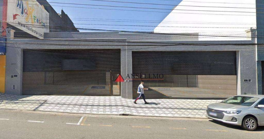 Galpão para alugar, 214 m² por R$ 14.100,00/mês - Centro - São Bernardo do Campo/SP