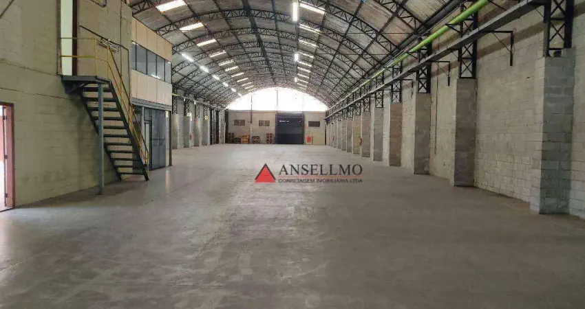 Galpão para alugar, 2740 m² por R$ 50.893,69/mês - Casa Grande - Diadema/SP