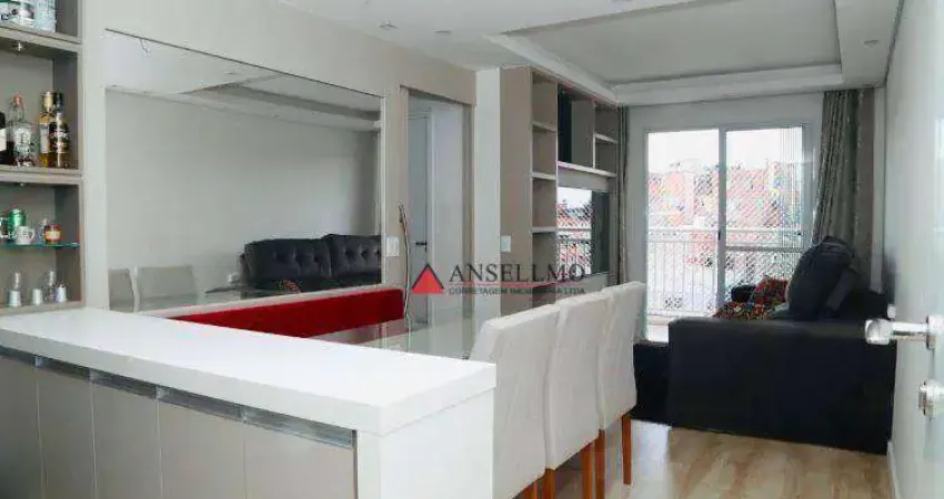 Apartamento com 2 dormitórios à venda, 56 m² por R$ 410.000,00 - Vila Campestre - São Bernardo do Campo/SP