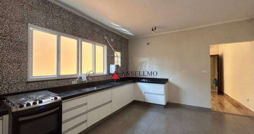 Casa com 2 dormitórios para alugar, 180 m² por R$ 3.585,00/mês - Nova Petrópolis - São Bernardo do Campo/SP