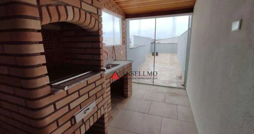 Cobertura à venda, 94 m² por R$ 480.000,00 - Jardim Progresso - Santo André/SP