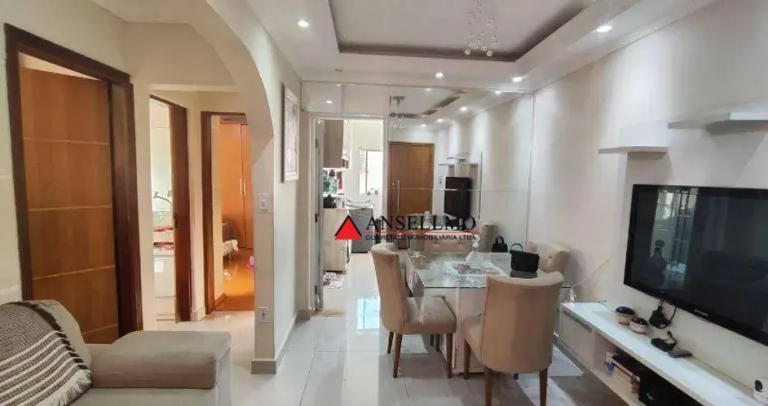 Apartamento com 2 dormitórios à venda, 54 m² por R$ 255.000,00 - Demarchi - São Bernardo do Campo/SP