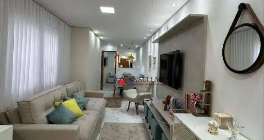 Apartamento com 2 dormitórios à venda, 71 m² por R$ 495.000,00 - Vila Assunção - Santo André/SP