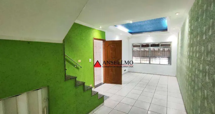 Sobrado com 3 dormitórios à venda, 150 m² por R$ 730.000,00 - Assunção - São Bernardo do Campo/SP