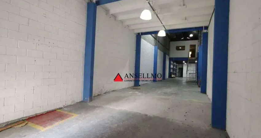 Galpão para alugar, 390 m² por R$ 11.498,43/mês - Rudge Ramos - São Bernardo do Campo/SP