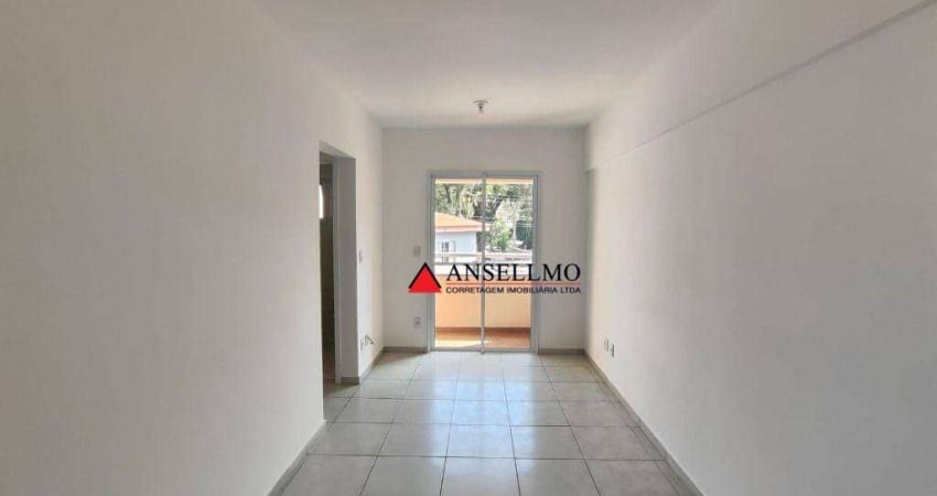 Apartamento com 2 dormitórios para alugar, 50 m² por R$ 2.160,00/mês - Centro - São Bernardo do Campo/SP