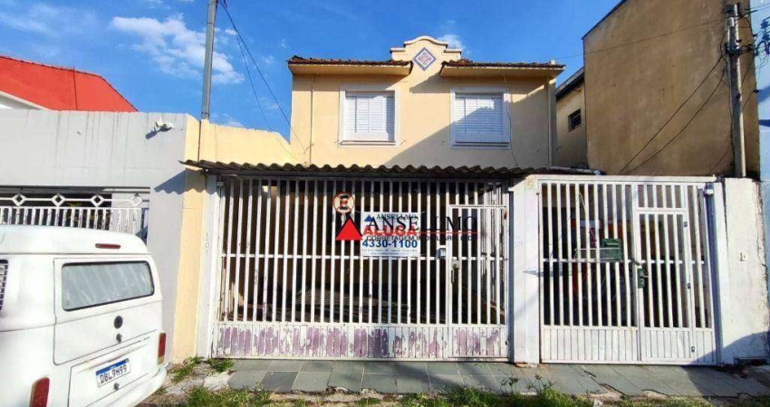 Sobrado com 3 dormitórios para alugar, 130 m² por R$ 2.818,33/mês - Centro - São Bernardo do Campo/SP