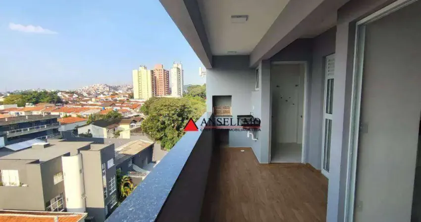 Apartamento com 2 dormitórios para alugar, 75 m² por R$ 2.521,96/mês - Centro - São Bernardo do Campo/SP