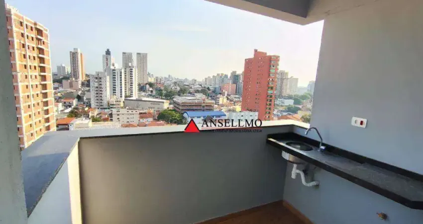 Apartamento com 2 dormitórios para alugar, 75 m² por R$ 2.236,19/mês - Centro - São Bernardo do Campo/SP