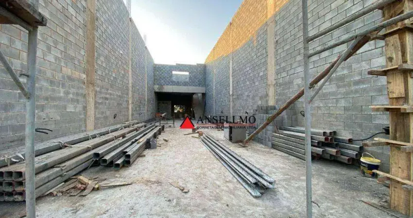 Galpão para alugar, 250 m² por R$ 12.000,00/mês - Assunção - São Bernardo do Campo/SP