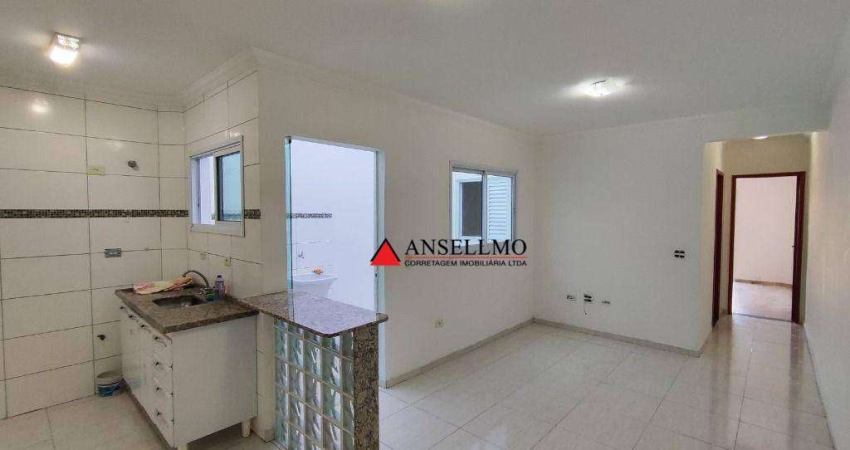 Apartamento com 2 dormitórios à venda, 55 m² por R$ 360.000,00 - Jardim Paraíso - Santo André/SP