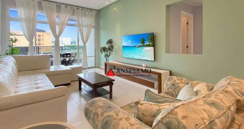 Apartamento com 4 dormitórios à venda, 147 m² por R$ 760.000,00 - Enseada - Guarujá/SP