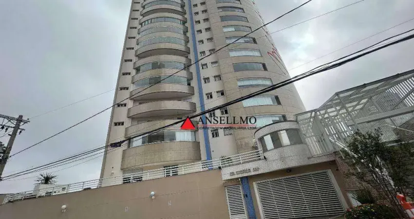 Apartamento duplex com 4 dormitórios, 265 m² - venda por r$ 2.700.000,00 ou aluguel por r$ 12.176,00/mês - vila assunção - santo andré/sp