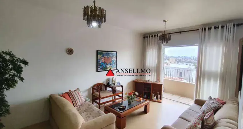 Apartamento mobiliado com 2 dormitórios para alugar, 98 m² por r$ 3.310/mês - rudge ramos - são bernardo do campo/sp