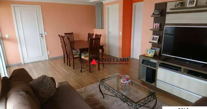 Apartamento com 3 suítes à venda, 106 m² por r$ 835.000 - centro - santo andré/sp