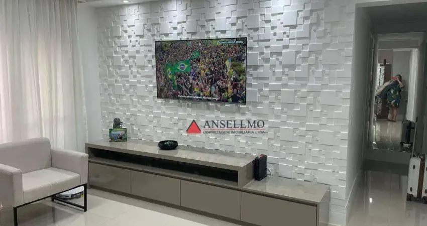 Apartamento com 3 dormitórios à venda, 128 m² por r$ 1.299.000,00 - centro - santo andré/sp