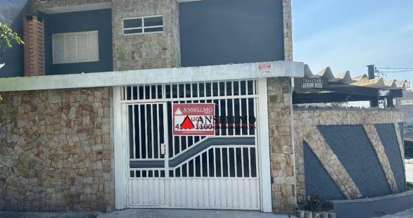 Sobrado com 2 dormitórios para alugar, 130 m² - assunção - são bernardo do campo/sp