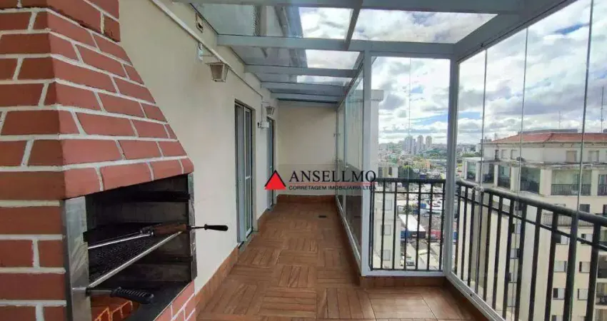 Cobertura com 3 dormitórios à venda, 102 m² por r$ 890.000,00 - nova petrópolis - são bernardo do campo/sp