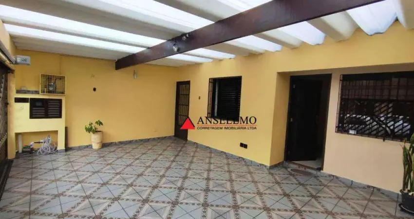 Casa térrea com 2 dormitórios à venda, 105 m² por R$ 600.000 - Jordanópolis - São Bernardo do Campo/SP