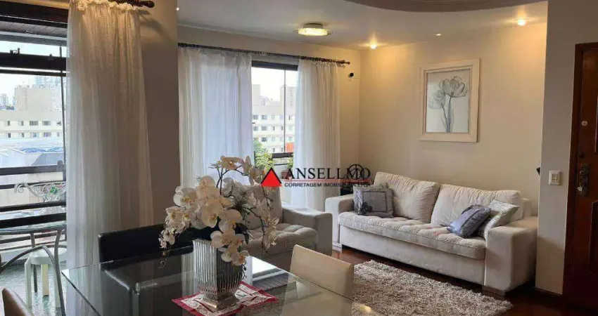 Apartamento com 4 dormitórios, 125 m² - venda por R$ 800.000,00 ou aluguel por R$ 5.194,00/mês - Centro - São Bernardo do Campo/SP