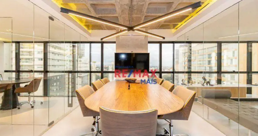 Sala - venda por R$ 2.798.000,00 ou aluguel por R$ 20.766,00/mês - Água Verde - Curitiba/PR
