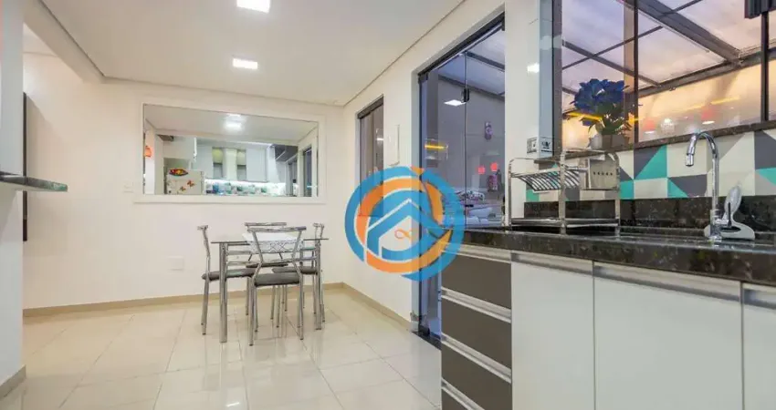 Sobrado com 3 quartos, 126 m² por r$ 649.000 - cidade industrial - curitiba/pr