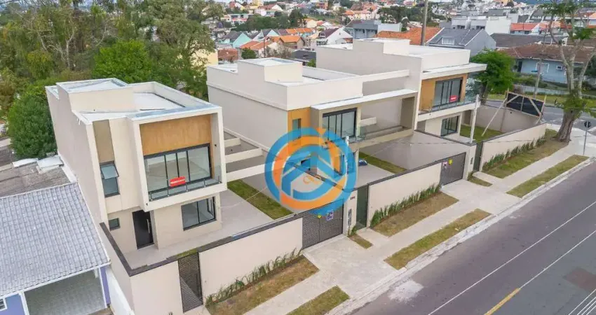 Sobrado com 3 dormitórios à venda, 145 m² por r$ 998.000,00 - uberaba - curitiba/pr