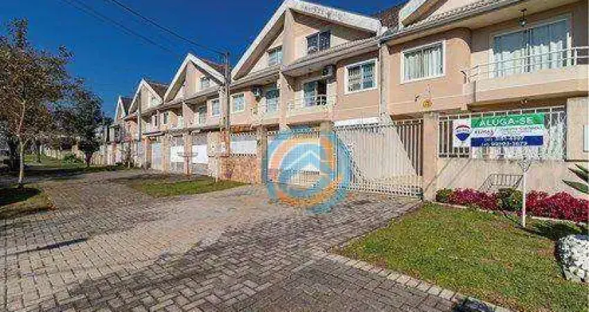Casa com 3 dormitórios para alugar, 144 m² no  Novo Mundo - Curitiba/PR