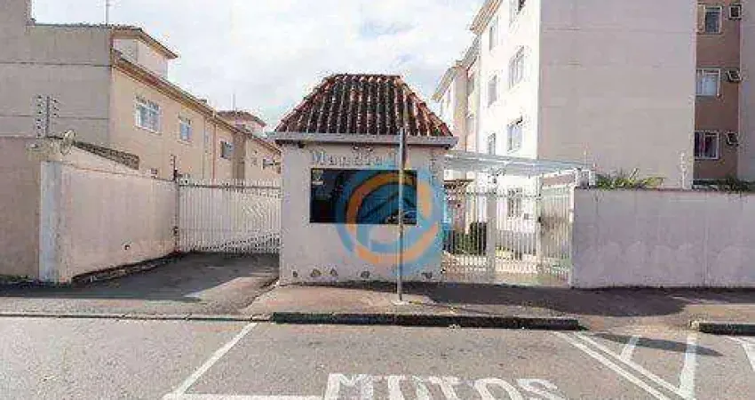 Apartamento garden com 2 dormitórios à venda, 46 m² por r$ 265.000 - sítio cercado - curitiba/pr