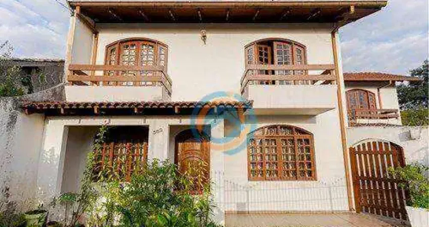 Sobrado com 4 dormitórios à venda, 298 m² por r$ 1.200.000 - guabirotuba - curitiba/pr