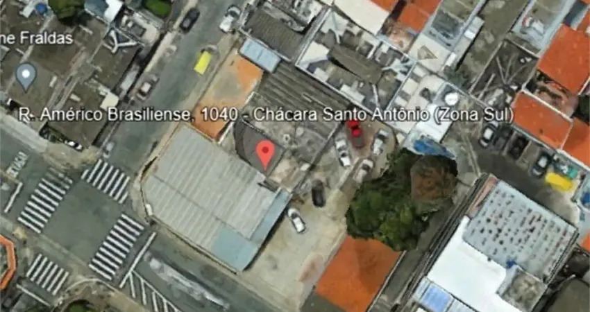 Terreno comercial à venda na Rua Américo Brasiliense, 1040, Chácara Santo Antônio, São Paulo