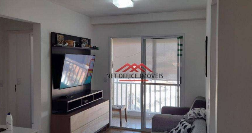 Apartamento com 2 dormitórios à venda, 57 m² por R$ 370.000,00 - Parque Residencial Flamboyant - São José dos Campos/SP