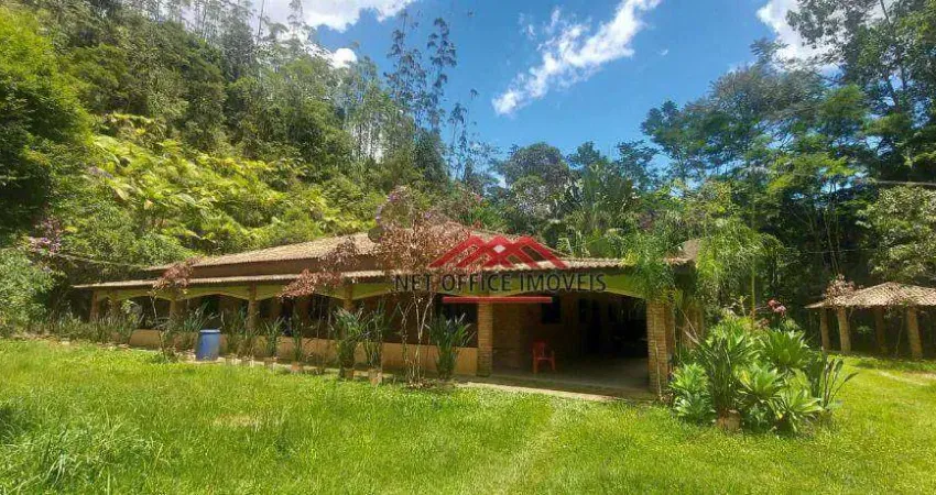 Sítio com 6 dormitórios à venda, 153000 m² por r$ 5.800.000,00 - altos da vila paiva - são josé dos campos/sp