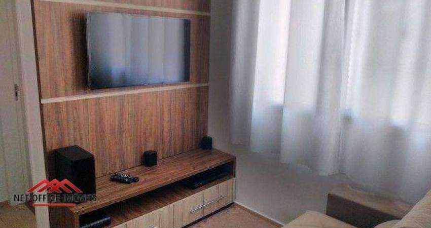 Apartamento com 2 dormitórios à venda, 51 m² por R$ 310.000,00 - Parque Residencial Flamboyant - São José dos Campos/SP