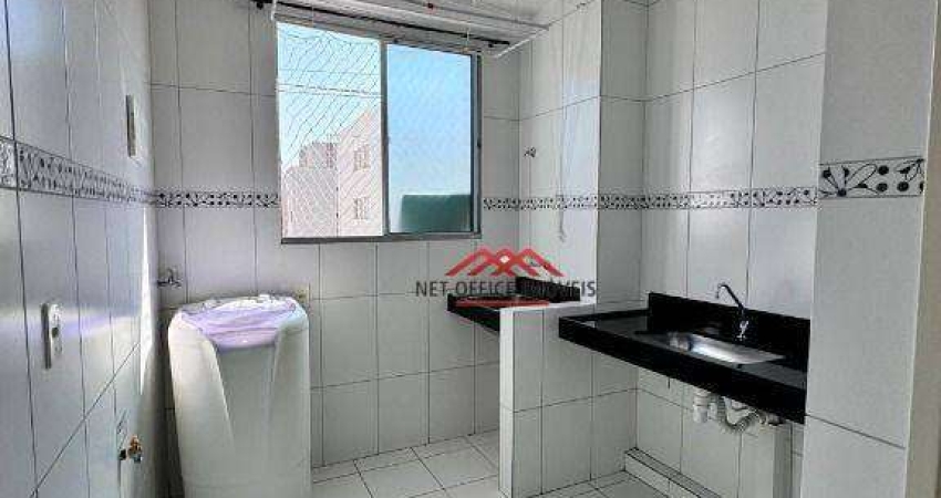 Apartamento com 2 dormitórios à venda, 48 m² por R$ 235.000,00 - Vila Rangel - São José dos Campos/SP