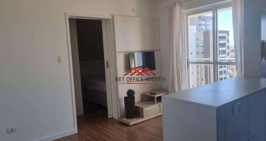 Apartamento com 1 dormitório para alugar, 48 m² por R$ 2.855,00/mês - Jardim Augusta - São José dos Campos/SP
