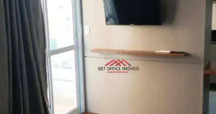 Apartamento com 1 dormitório para alugar, 35 m² por r$ 3.810,00/mês - jardim aquarius - são josé dos campos/sp