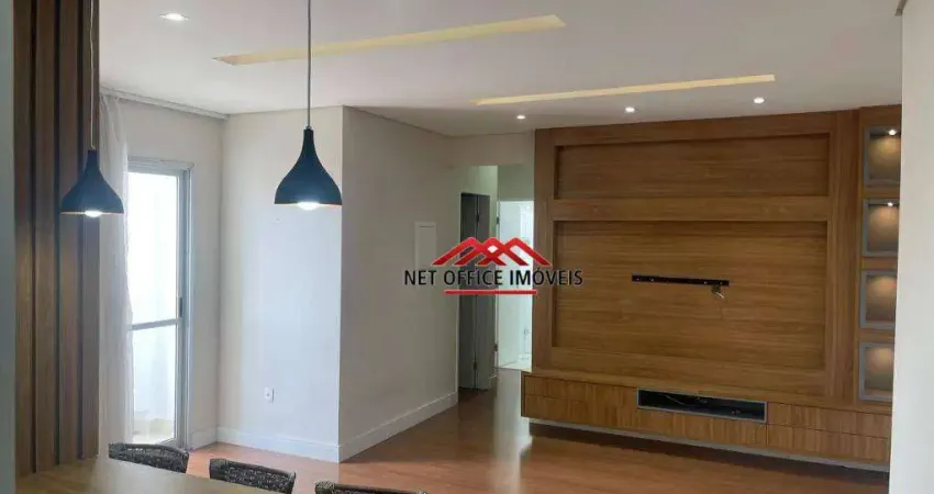 Apartamento com 3 dormitórios para alugar, 75 m² por r$ 4.578,00/mês - conjunto residencial trinta e um de março - são josé dos campos/sp
