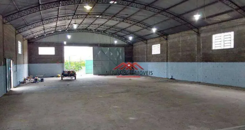 Galpão, 770 m² - venda por r$ 3.400.000,00 ou aluguel por r$ 15.990,00/mês - chácaras reunidas - são josé dos campos/sp