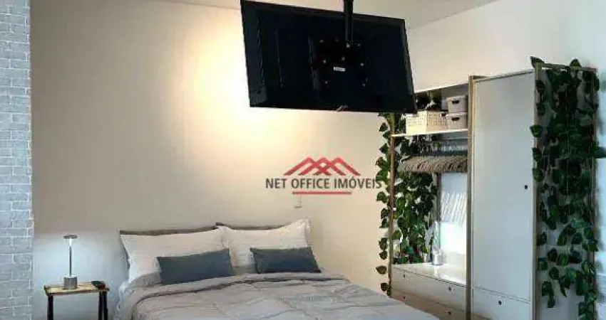 Apartamento com 1 dormitório, 40 m² - venda por r$ 880.000,00 ou aluguel por r$ 5.010,00/mês - jardim aquarius - são josé dos campos/sp