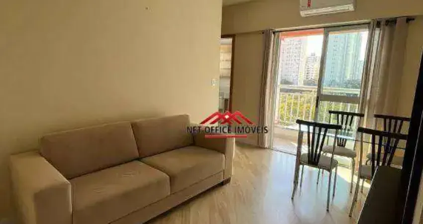 Apartamento com 1 dormitório para alugar, 48 m² por R$ 3.250,00/mês - Vila Adyana - São José dos Campos/SP