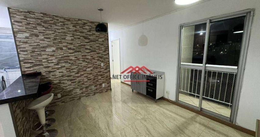 Apartamento com 3 dormitórios, 71 m² - venda por R$ 372.000,00 ou aluguel por R$ 3.406,00/mês - Parque Residencial Flamboyant - São José dos Campos/SP