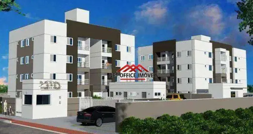 Apartamento com 2 dormitórios à venda, 54 m² por R$ 275.000,00 - Jardim Colonial - São José dos Campos/SP