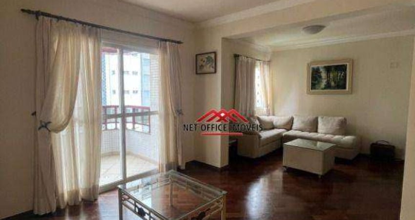 Apartamento com 3 dormitórios para alugar, 130 m² por R$ 5.131,00/mês - Vila Adyana - São José dos Campos/SP