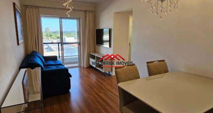 Apartamento com 2 dormitórios para alugar, 52 m² por R$ 4.090,00/mês - Jardim Augusta - São José dos Campos/SP